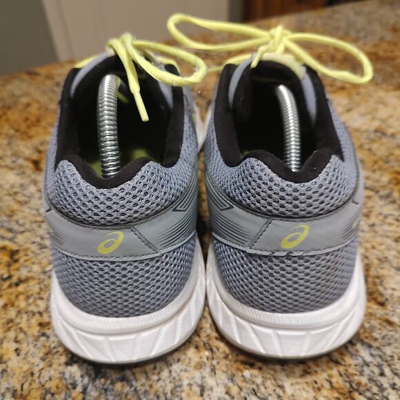 Asics Contend 5 Running Shoes Sneakers Men's Size 12.5 Sheet Rock Safety Yellow - Picture 9 of 12